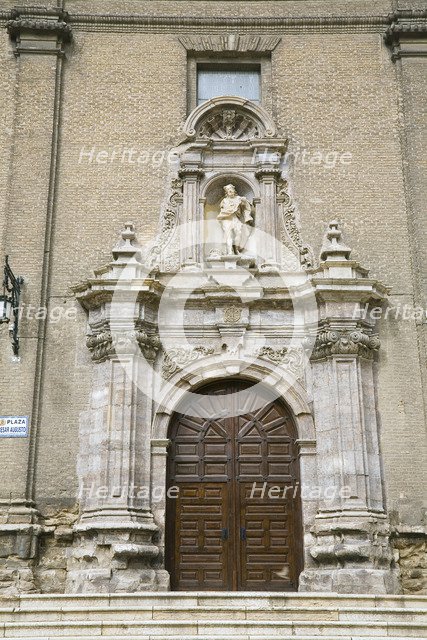 Torreon de la Zuda, Zaragoza, Spain, 2007. Creator: Samuel Magal.