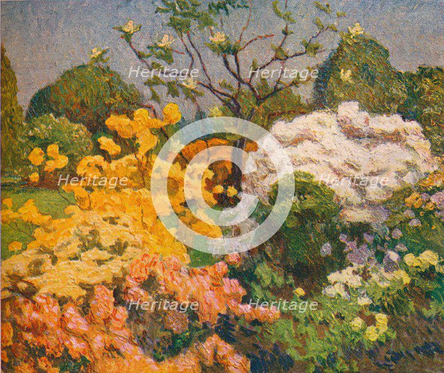 'Azaleas, Kew Gardens', c1914. Artist: Emile Claus.