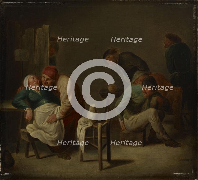 Tavern scene, 1600-1800. Creator: Adriaen Brouwer.