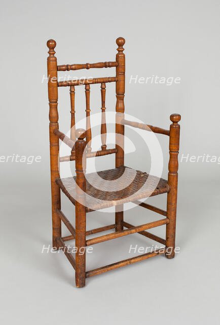 Armchair, 1680/1710. Creator: Unknown.