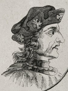 Fruela II, (c874-925), King of Asturias, (910-924) and King of León, (924-925), 1853. Creator: Unknown.