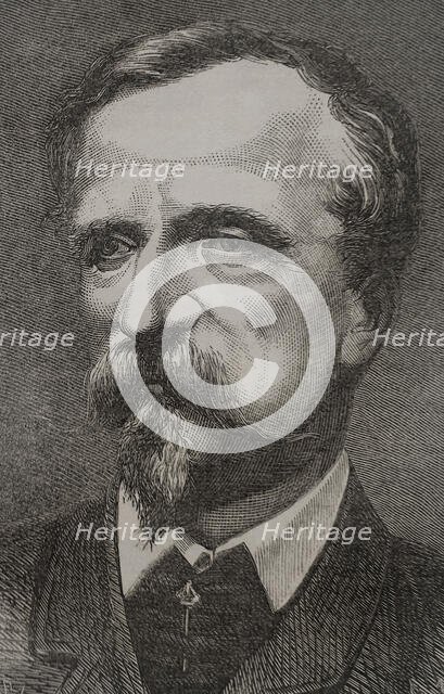 Henry d'Orléans (1822-1897), Duke of Aumale, French prince, son of King Louis-Philippe I, 1871.  Creator: Tomás Carlos Capuz.