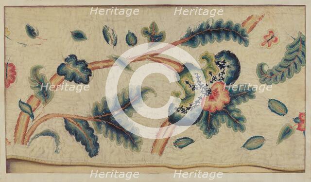 Jacobean Embroidery, c. 1936. Creator: Lawrence Peterson.