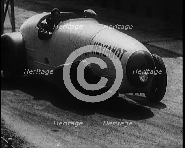 The German Built Heylandt Rocket Propelled Car, 1931. Creator: British Pathe Ltd.