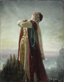 Yaroslavna's Lament, 1880. Artist: Perov, Vasili Grigoryevich (1834-1882)