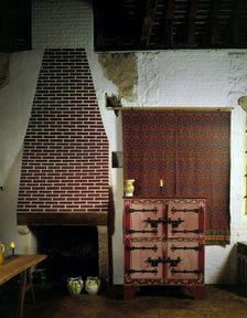 Reproduction Furniture at Medieval Merchant's House, French Street, Southampton, Hampshire, 1988. Artist: Paul Highnam