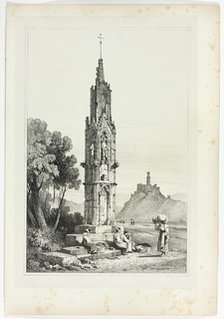 Near Godesberg, 1833. Creator: Samuel Prout.