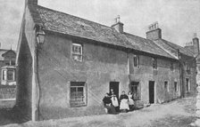 Birthplace of JM Barrie (1860-1937), Scottish playwright and novelist, Kirriemuir, Angus, Scotland. Artist: Unknown