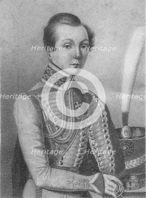 Nadezhda Andreyevna Durova, First quarter of 19th century. Creator: Anonymous.