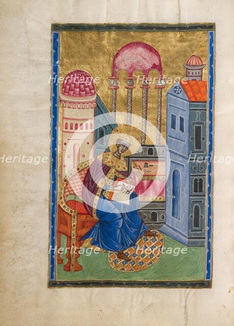 Solomon Writing, 1637-1638. Creators: Malnazar, Aghap'ir.