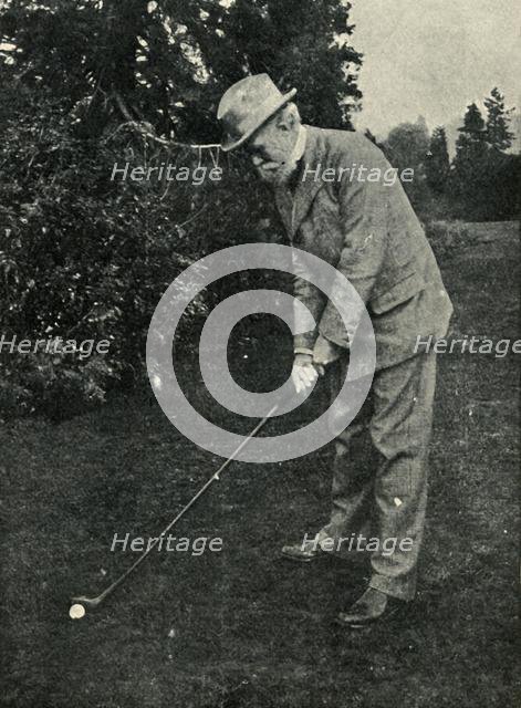 'Lord Avebury Has Lately Taken To Golf', 1901. Creator: Unknown.