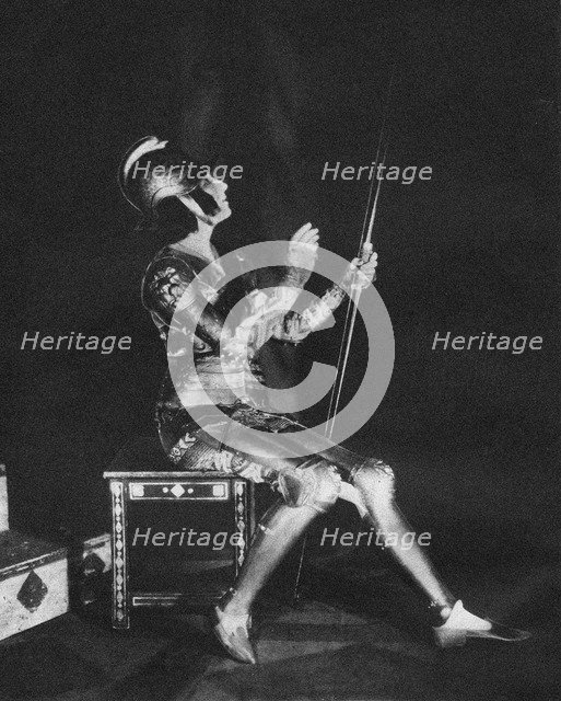 Ida Rubinstein in the ballet Le Martyre de Saint Sébastien, 1911-1912.