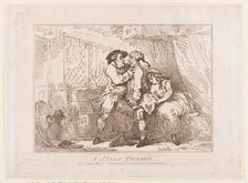 A Cully Pillag'd, November 30, 1785., November 30, 1785. Creator: Thomas Rowlandson.
