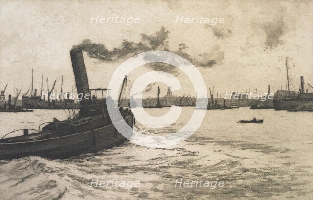 Limehouse, before 1920? Creator: Charles Henry Baskett.