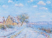 Tournedos-sur-Seine. Neige, givre, soleil, 1899-1900. Creator: Loiseau, Gustave (1865-1935).