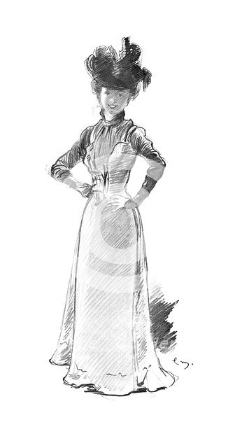 Study, 1901. Artist: Unknown