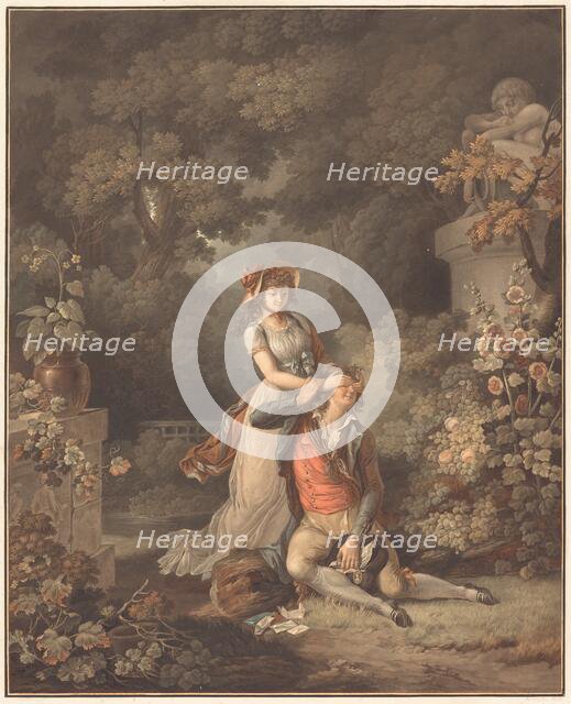 L'Amant surpris. Creator: Charles-Melchior Descourtis.