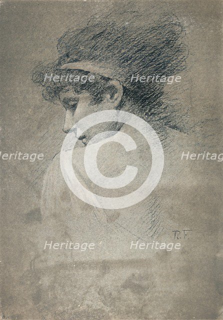 'Female Study', c1895, (1897). Artist: Robert Fowler.
