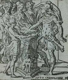 Mucius Scaevola, c1540. Creator: Antonio Campi.