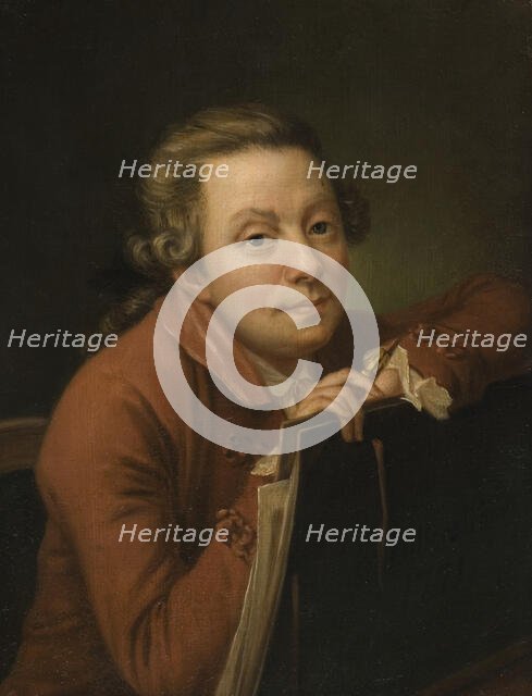 Selfportrait, 1771. Creator: Per Hillestrom.