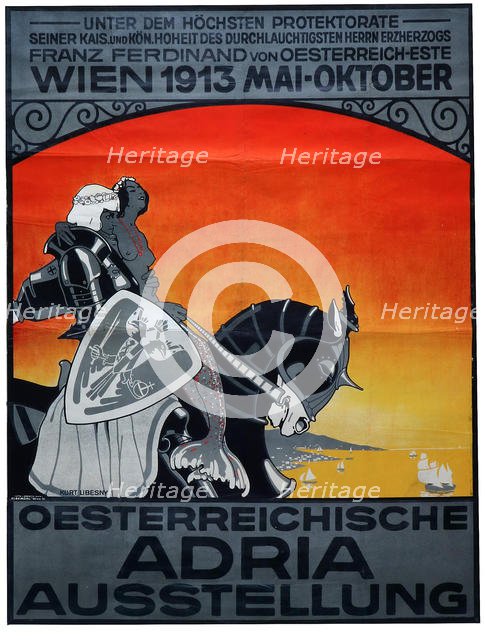 Austrian Adriatic Exhibition, 1913. Creator: Libesny, Kurt (1892-1938).