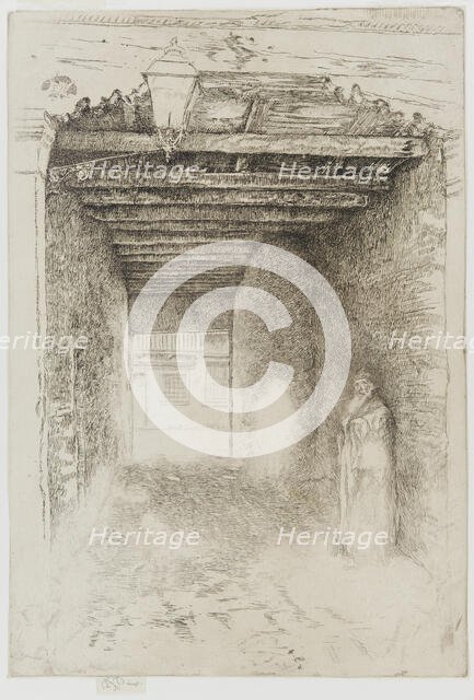 The Beggars, 1879-1880. Creator: James Abbott McNeill Whistler.