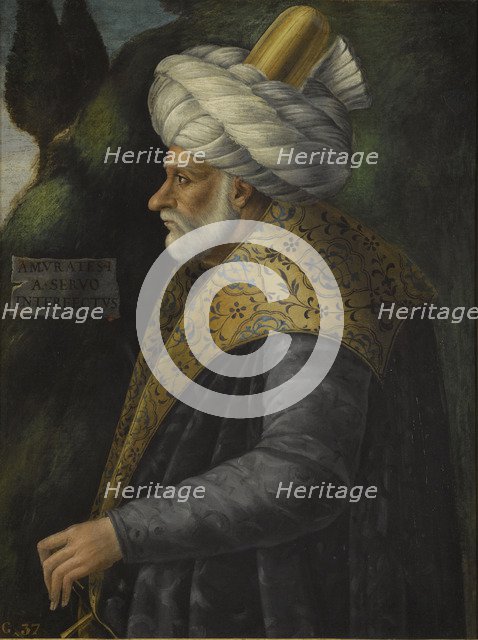 Portrait of Sultan Murad I (1326-1389), 17th century. Artist: Anonymous  