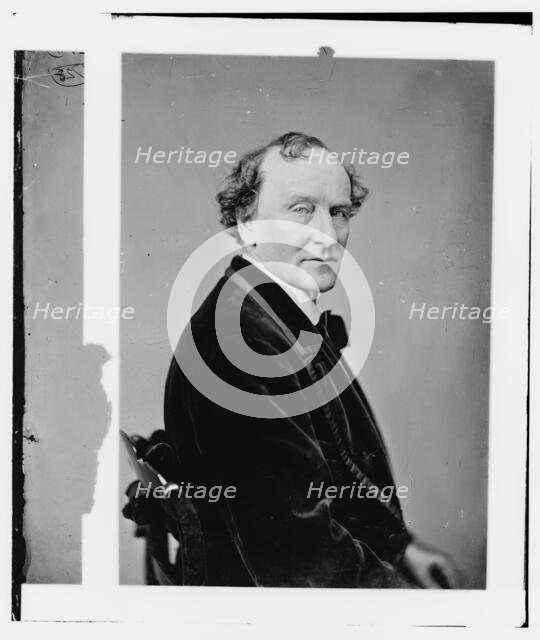 Edward Loomis Davenport, between 1860 and 1875. Creator: Unknown.