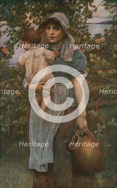 'The Young Mother', c1887, (c1930).  Creator: Annie Louisa Swynnerton.