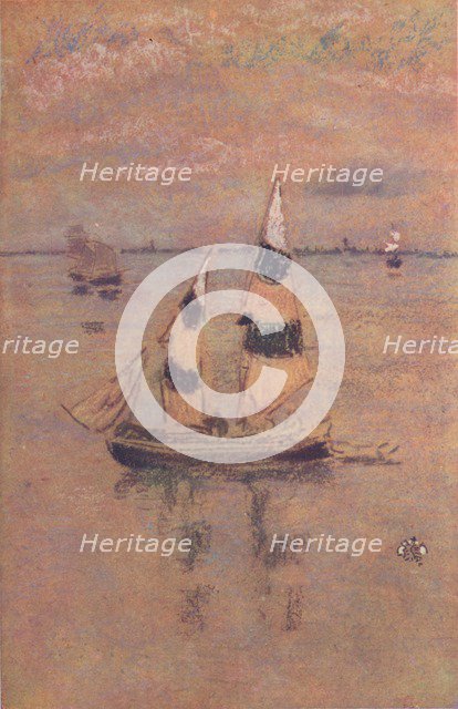 'Black and Gold', Venice, c1860, (1904). Artist: James Abbott McNeill Whistler.