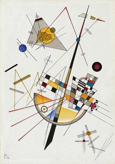 Zarte Spannung (Delicate Tension) No. 85 , 1923. Creator: Kandinsky, Wassily Vasilyevich (1866-1944).