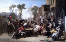 'The Chelsea Pensioners Reading the Waterloo Despatch', 1822. Artist: David Wilkie.