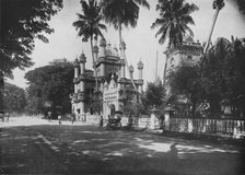 'A Mohammedan Mosque, Cinnamon Gardens, Colombo', c1890, (1910). Artist: Alfred William Amandus Plate.