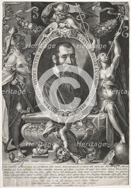 Peter Bruegel, 1606. Creator: Aegidius Sadeler (Flemish, c. 1570-1629).