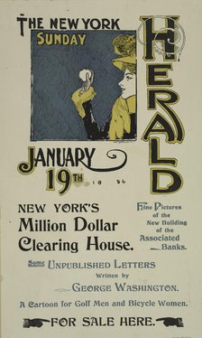 The New York Sunday herald. Jan. 19th 1896., c1896. Creator: Charles Hubbard Wright.