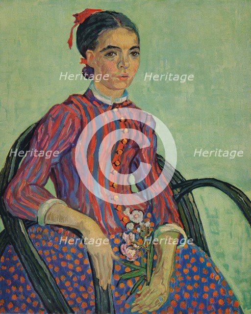 'La Mousmé', 1888. Artist: Vincent van Gogh.