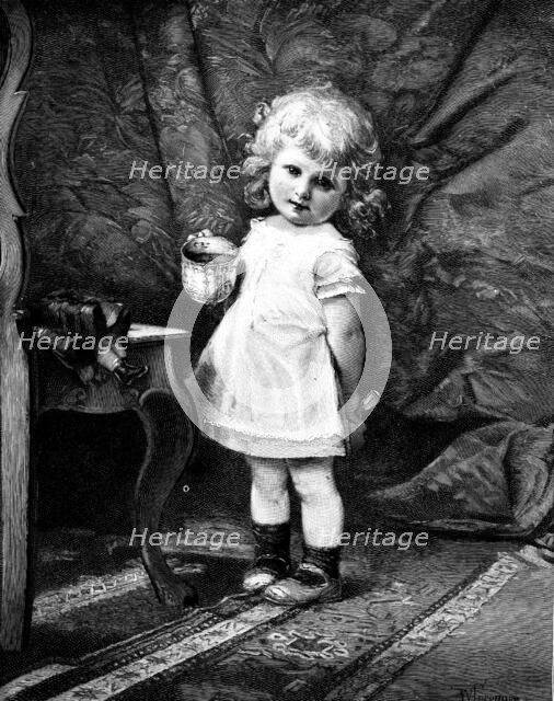 Something for Dollie - by W. Sprenger, 1895. Creator: Unknown.