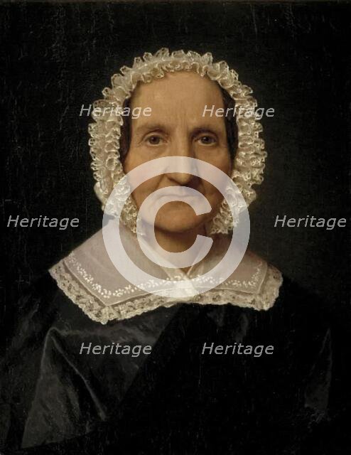 Juliane Dorothea Kobke, née Ratz, the Artist's Mother-in-Law, 1843-1846. Creator: Christen Kobke.