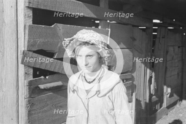 Dora Mae Tengle, Hale County, Alabama, 1936. Creator: Walker Evans.