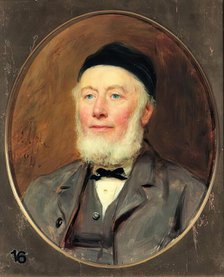 Richard Redgrave, CB RA, 1884. Creator: Arthur Stockdale Cope.