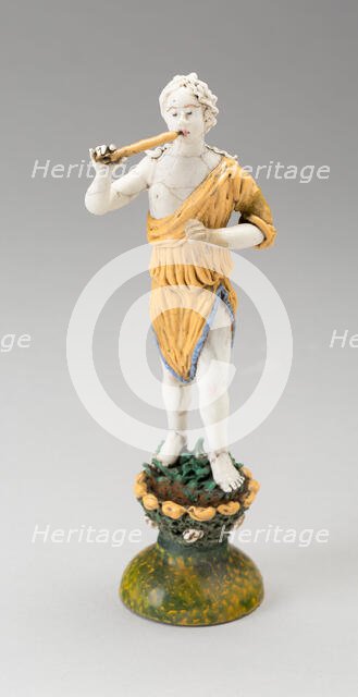 Shepherd, France, 1700/50. Creator: Verres de Nevers.