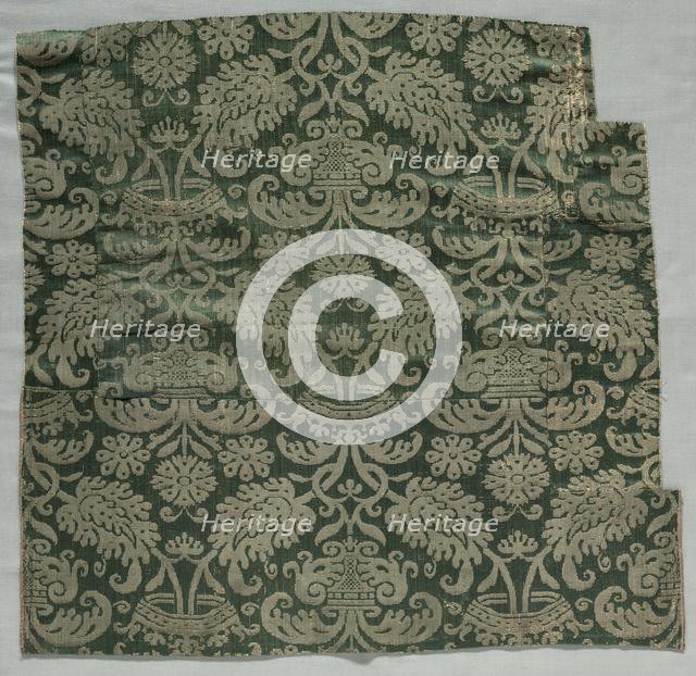 Two Lengths of Textile, 1500s. Creator: Unknown.