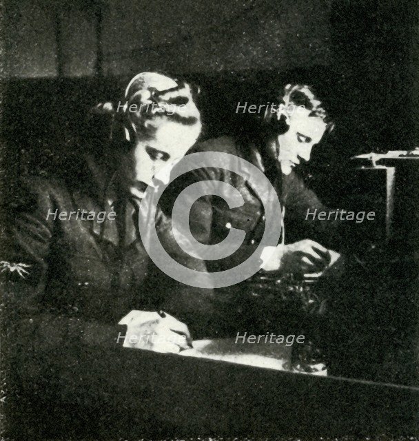 'On Signals Duty', c1943. Creator: Cecil Beaton.