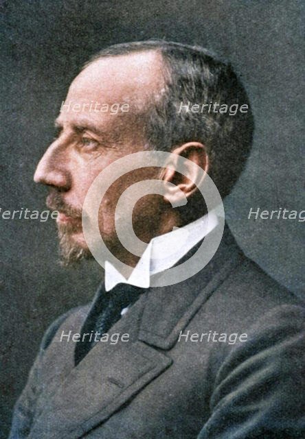 Roald Engelbrecht Gravning Amundsen, Norwegian explorer. Creator: Unknown.