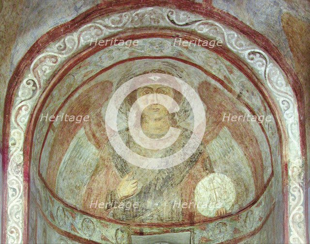 Saint Michael the Archangel. Artist: Ancient Russian frescos  
