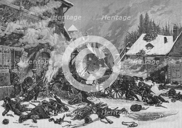 'An Incident In The Battle of Villersexel', 1902. Artist: Unknown.