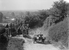 1934 Ford open 2-seater type taking part in a West Hants Light Car Club Trial, 1930s. Artist: Bill Brunell.