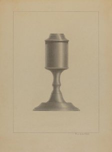Lamp, c. 1936. Creator: Sidney Liswood.