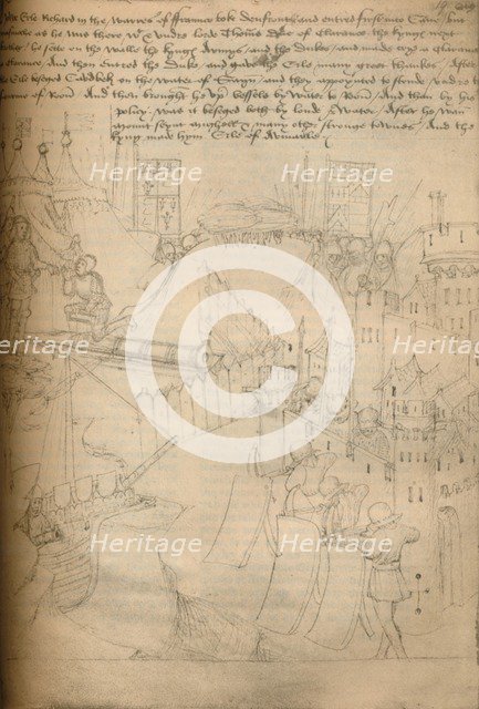 'Siege of Rouen', 1903. Creator: Unknown.