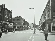 General view of Hoe Street, Walthamstow, London, 1970. Creator: Unknown.